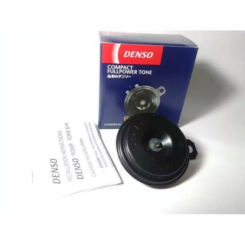 Klakson Denso (DISC) 1 Biji WaterProof 12 Volt Original 100% Buat Motor &amp; Mobil Harga Satuan