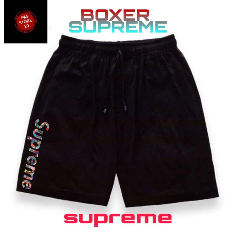 Boxer SUPREME Cotton combed | Boxer pria | Celana pendek distro