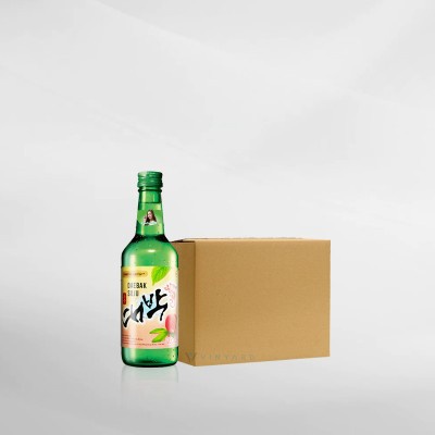 Promo 1 Ctn ( 20 Btl ) Daebak Soju Peach 360 Ml ( Original &amp; Resmi By Vinyard )