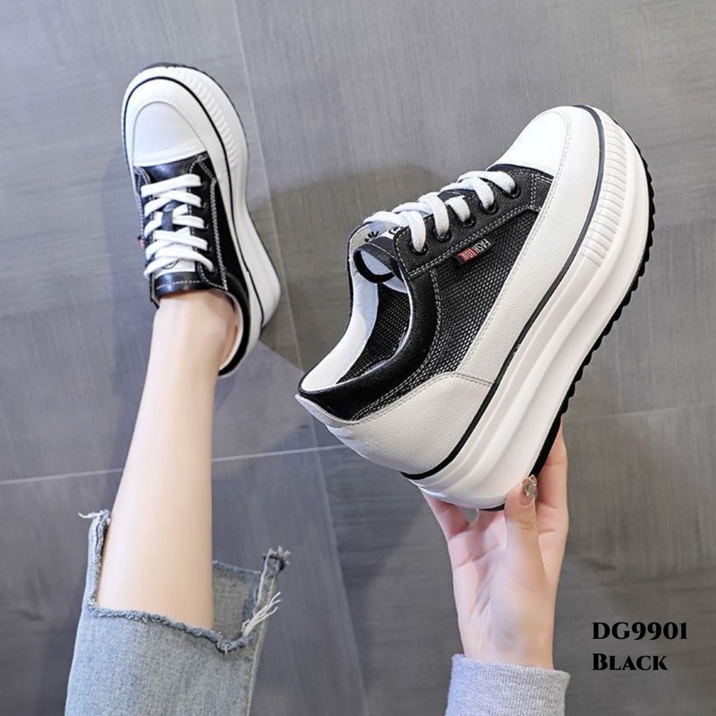 RESTOCK PRF Sneakers High Wedges Fashion Korea DG9901