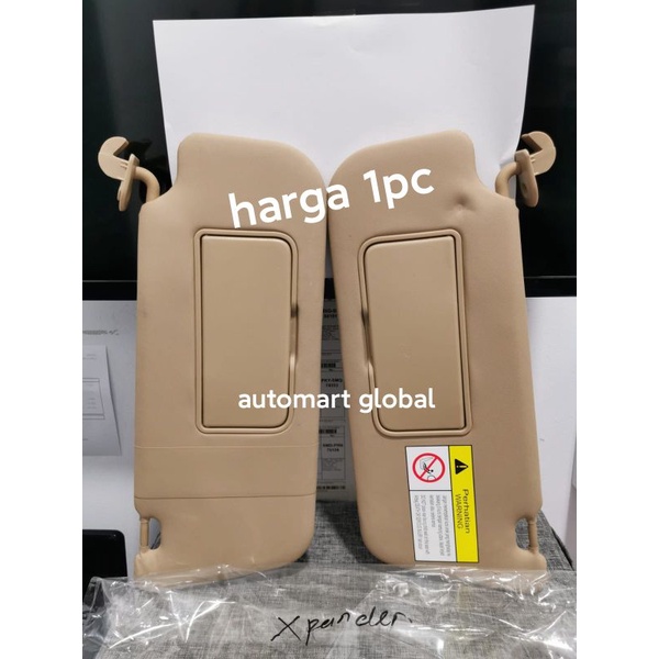 sun visor Mitsubishi xpander original harga 1pc