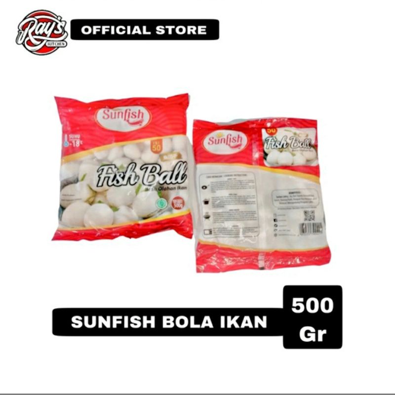 

Sunfish Bola Ikan 500Gr