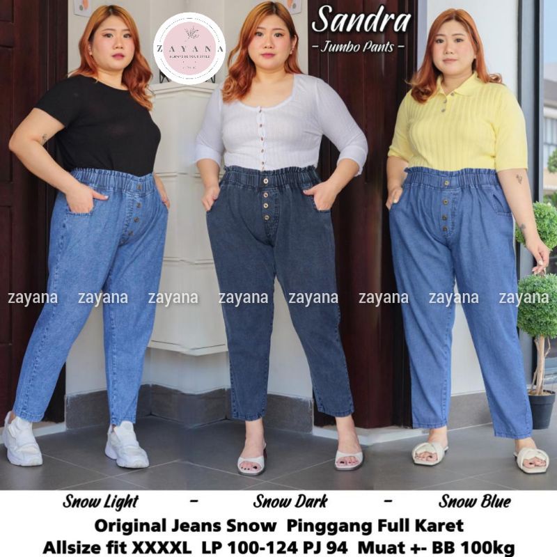 SANDRA BOYFRIEND JEANS SUPER JUMBO LOTUS #5