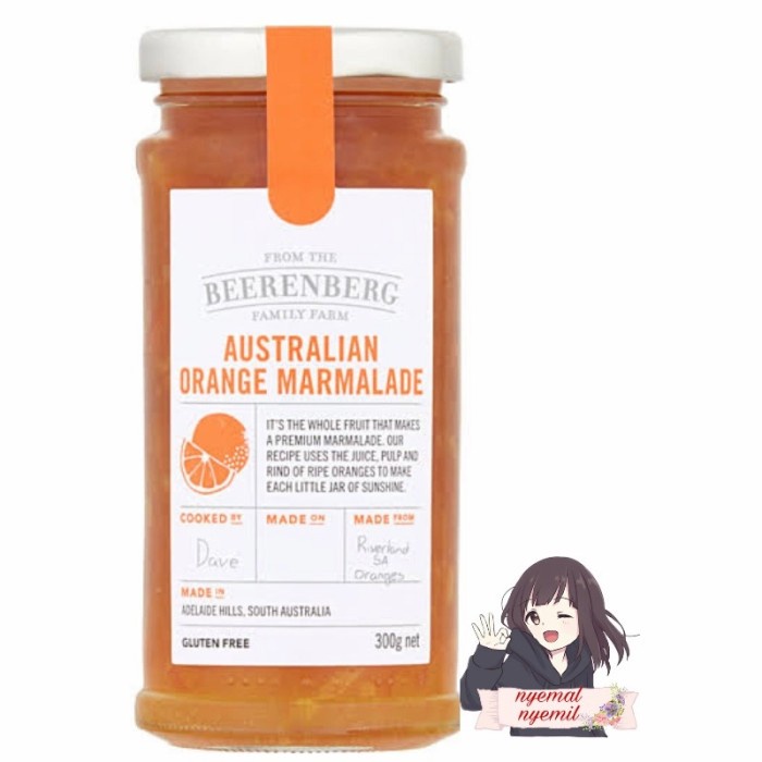 

Beerenberg Australian Orange Marmalade Jam 300gr
