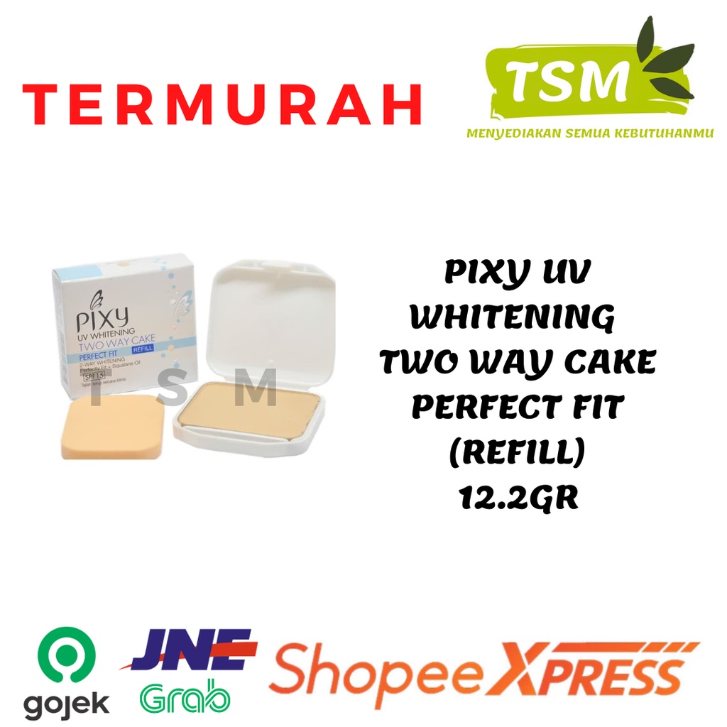 PIXY UV WHITENING TWO WAY CAKE PERFECT FIT (REFILL) 12.2GR