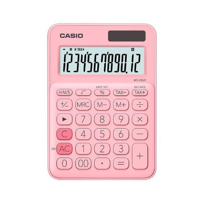 

CALCULATOR CASIO MS-20UC-PINK - CUCI GUDANG LHOOO