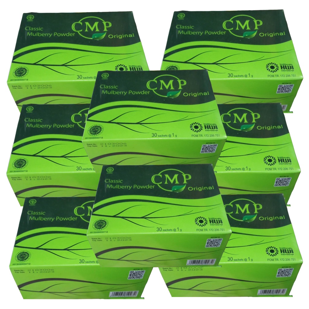 

8 BOX CMP-ORIGINAL Minuman serbuk(Radang tenggorokan, influenza, asma, bronkhitis)