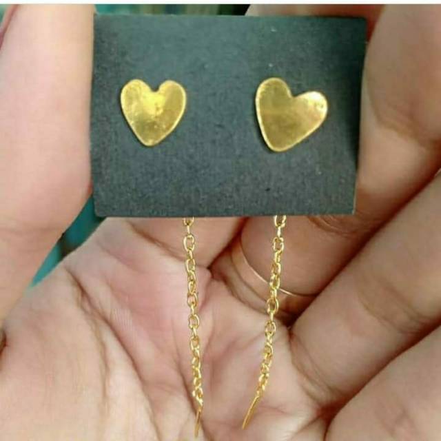 Anting Love Panjang. Mas London LM 24K. 99