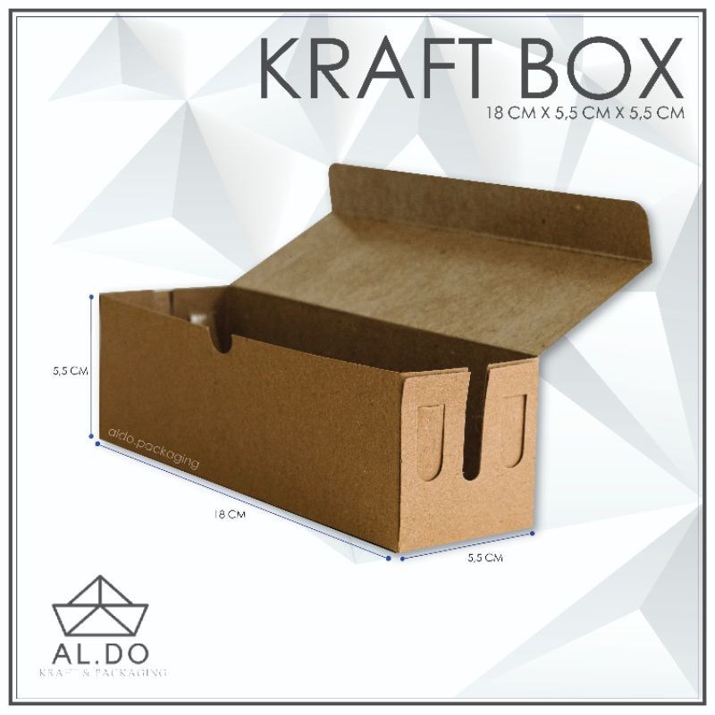 

KARTON KRAFT 18X5.5X5.5 ! UNTUK TOKKEBI/HOTTANG ! PE