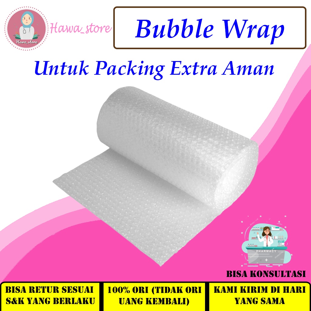 

EXTRA BUBBLE WRAP ⚠️HANYA U/ TAMBAHAN PACKING⚠️ tidak dijual terpisah