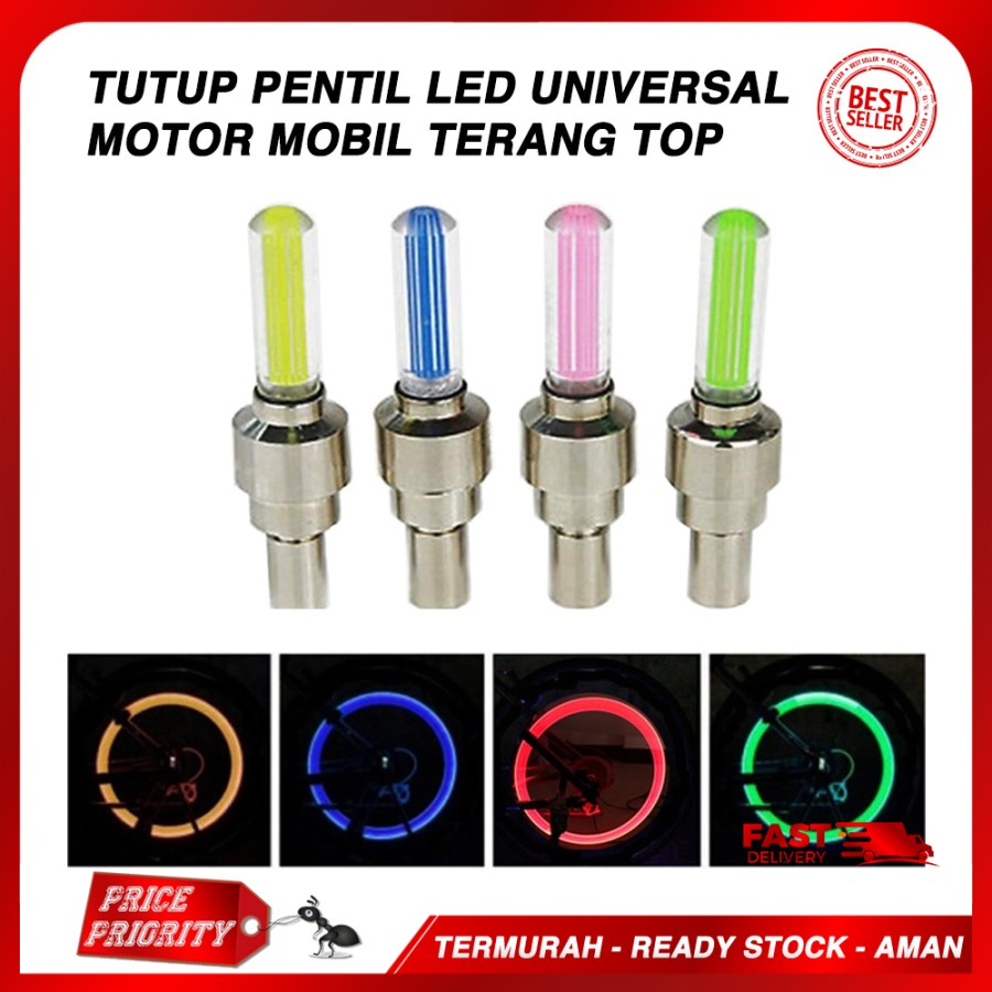 TUTUP PENTIL BAN LED / LAMPU BAN LED / LED PENTIL MOTOR MOBIL