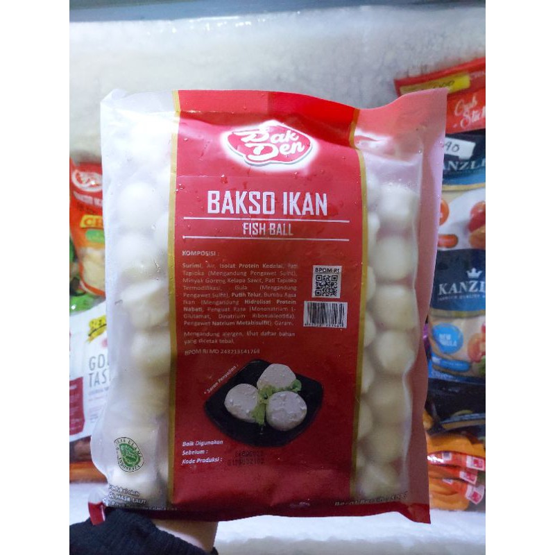 

Bakso ikan Pak den