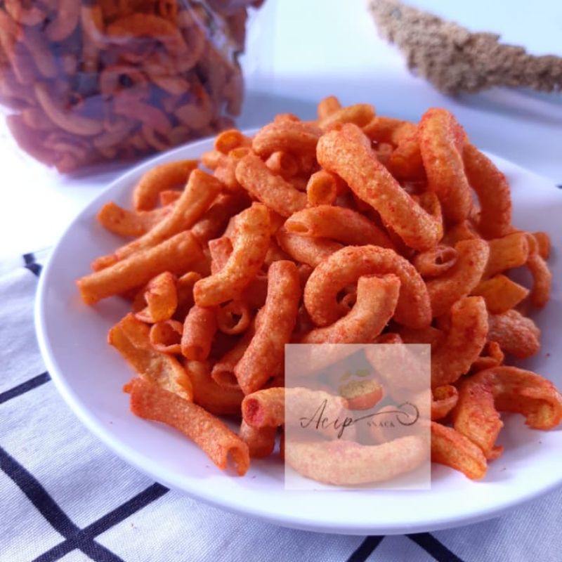 

Keripik Makaroni Pedas Balado Renyah Gurih