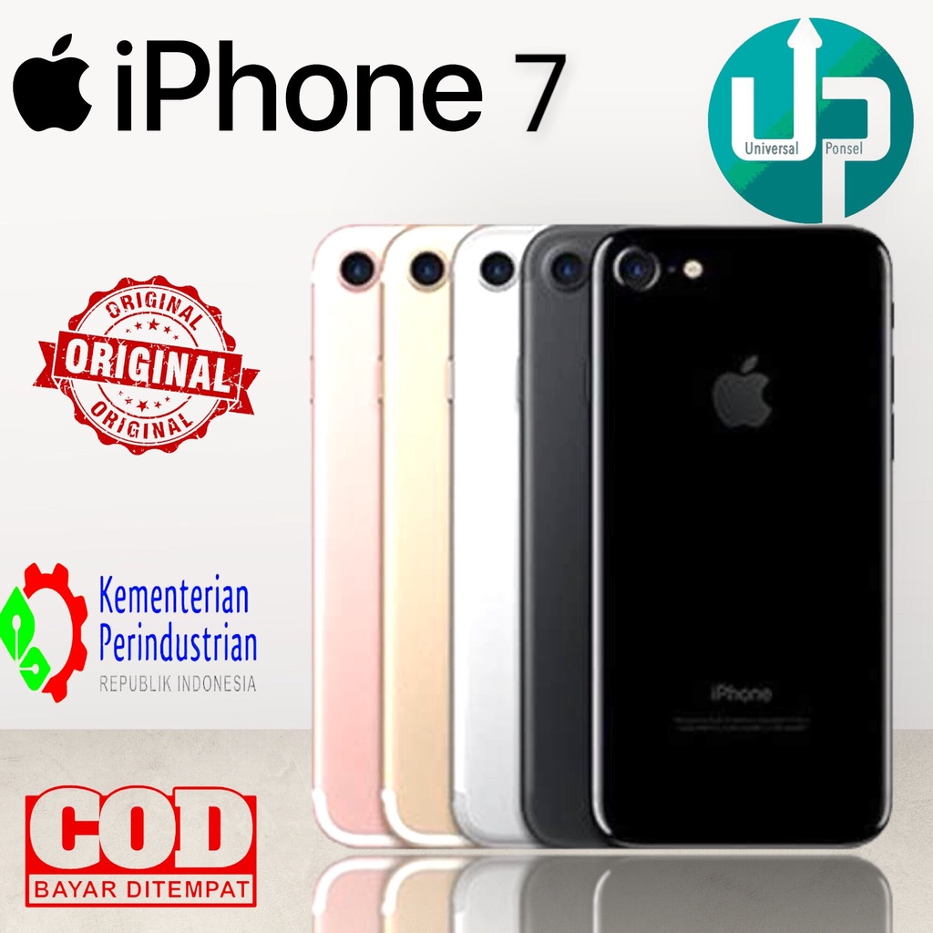 IPHONE 7 SECOND IPHONE 7 32GB 128GB 256GB FULLSET ORIGINAL BISA SEMUA OPERATOR