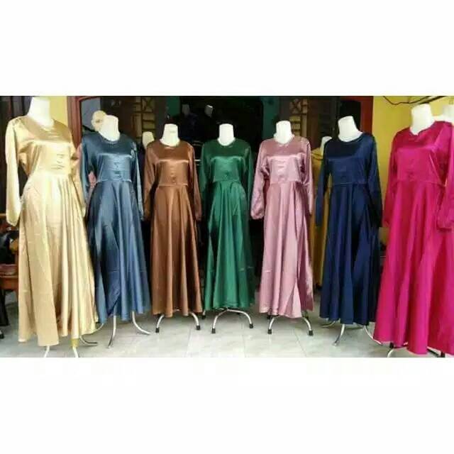Gamis Satin Manggo