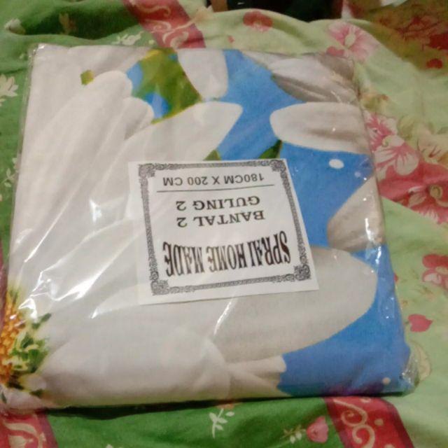 Sprei Motif Ukuran 160x200 Bunga Cantik Homemade