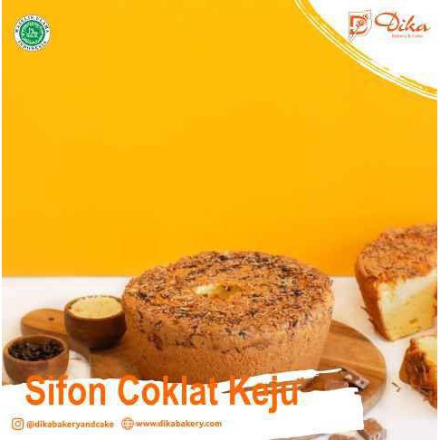 

Roti Sifon Coklat Keju Diika Bakery