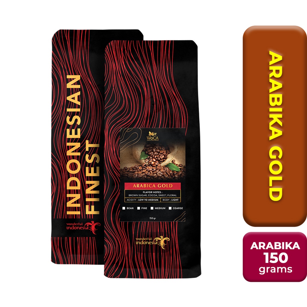 

WoCA Kopi Arabika Gold 150 gram