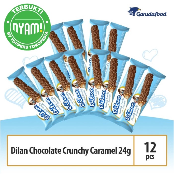 

COKELAT- DILAN CHOCOLATE CRUNCHY CARAMEL -COKELAT.