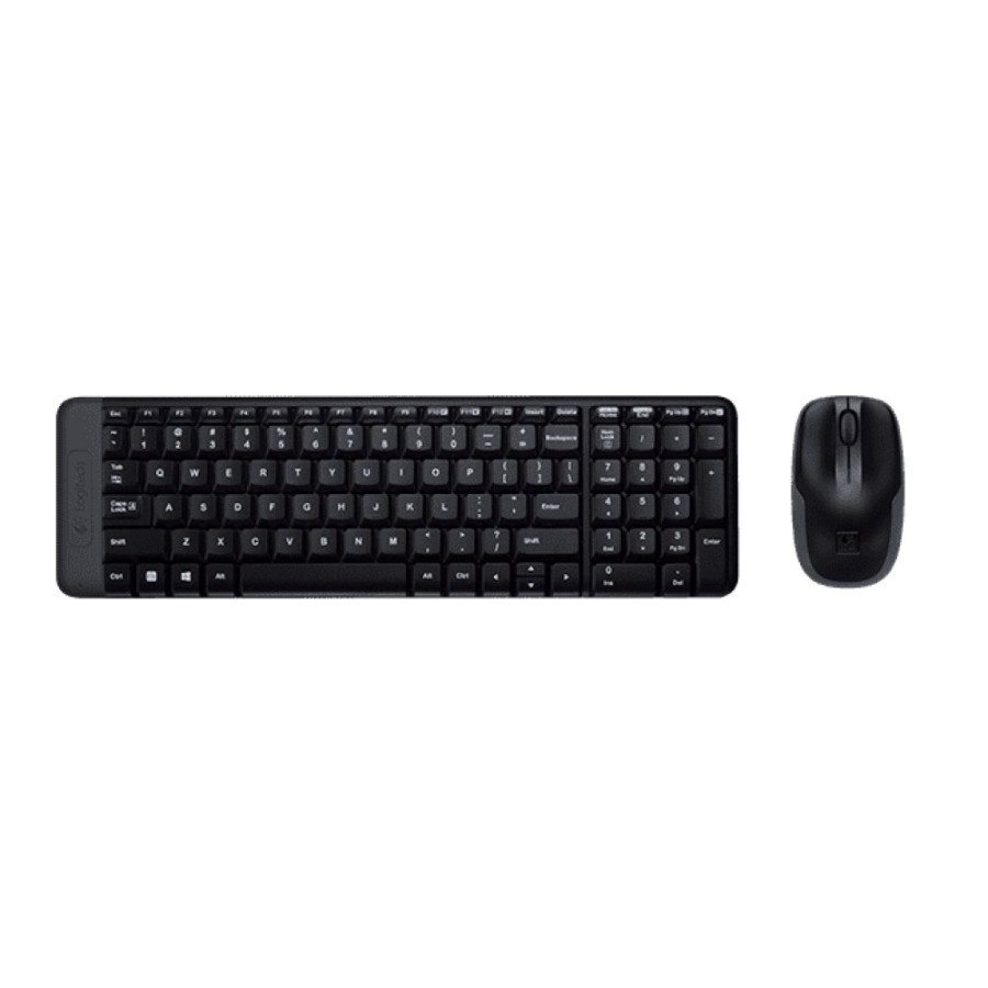 Logitech MK220 Keyboard Mouse Wireless - Original Garansi Resmi