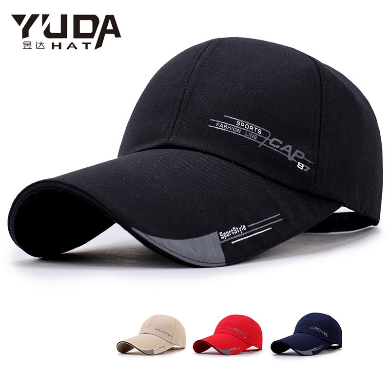 Bitzen Topi Baseball Pria Golf Korean Fashion Baseball cap Sport Polos