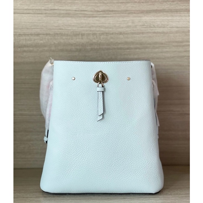 Kate Spade Marti Large Bucket Bag Blue Glow 100% Original