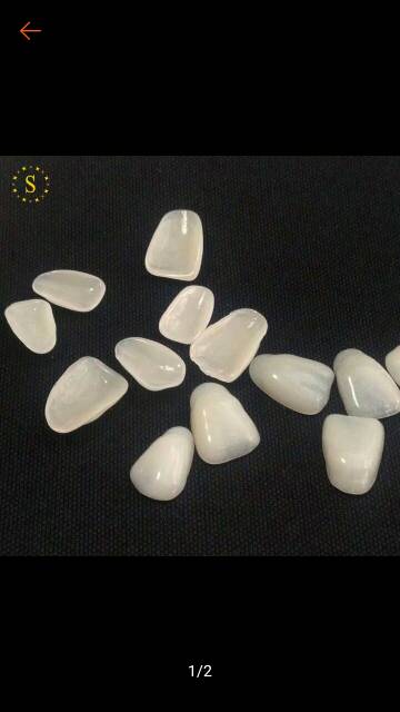 BAHAN VENEER GIGI (AKRILIK BAHAN RESIN) ISI 25 BIJI