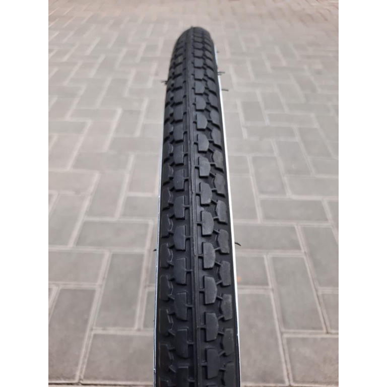 TERMURAH!!! Ban Luar Sepeda Ukuran 24 x 1.75 / SWALLOW List Putih / Satuan / Realpict