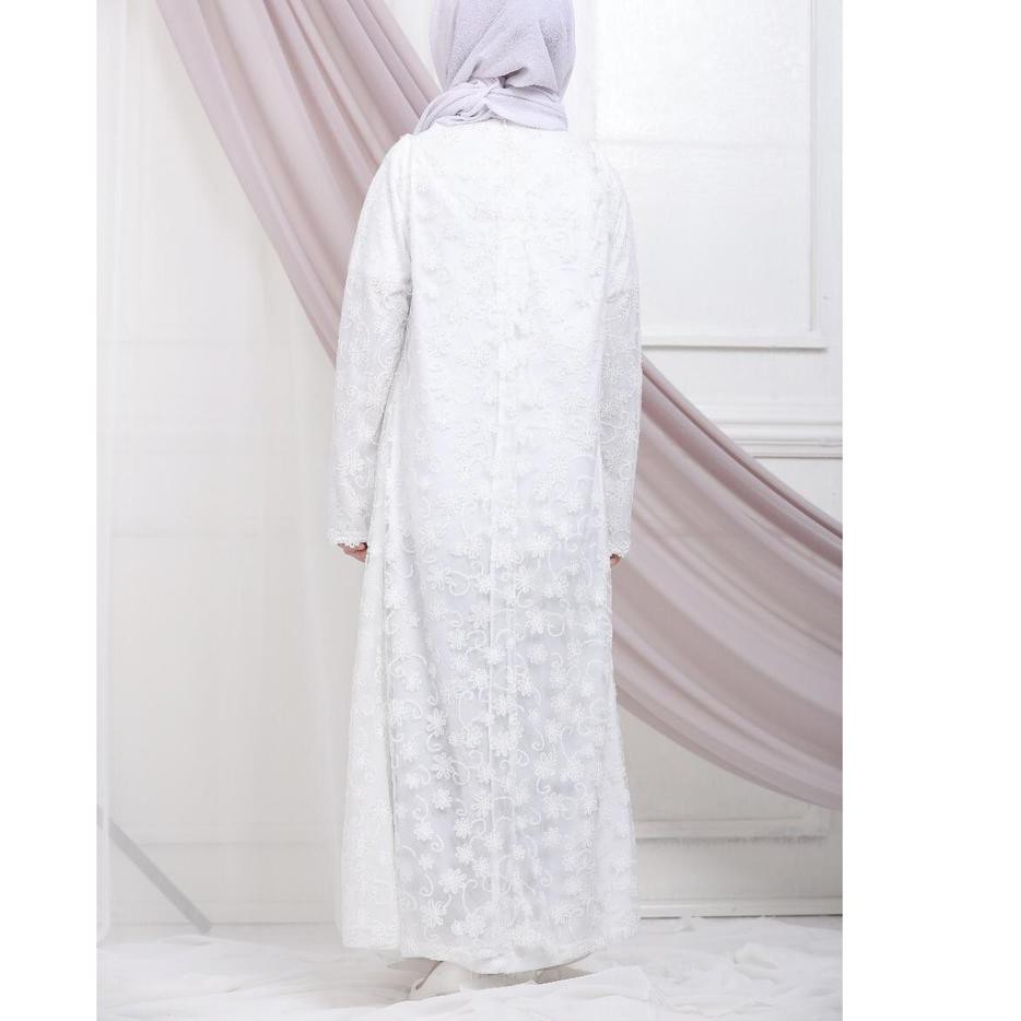 Great Sales AGNES Baju Muslim Anak / Gamis Putih Anak / Gamis Putih / Baju Umroh Anak / Baju Lebaran