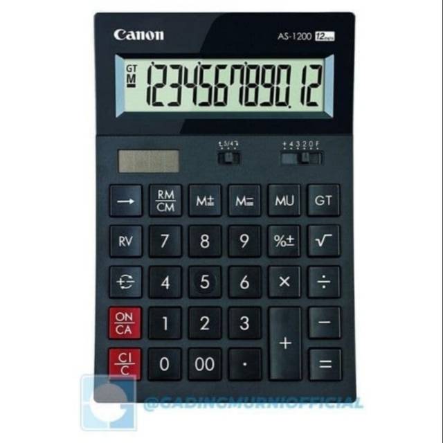 

CANON CALCULATOR AS-1200 / KALKULATOR