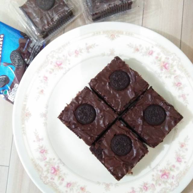 

Brownies oreo