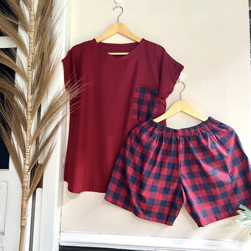 (rayon premium)/ homewear / Piyama dewasa / Baju tidur rayon / babydoll rayon / piyama rayon / set piyama motif / daster rayon / daster / kemeja rayon / set kemeja/ piyama murah/ daster murah-44