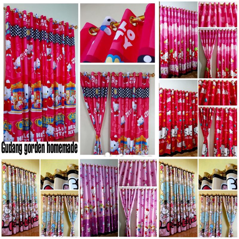 Gorden hello kitty smokring GORDEN HELLO KITTY PINK GORDEN JENDELA HELLO KITTY GORDEN PINTU KITTY