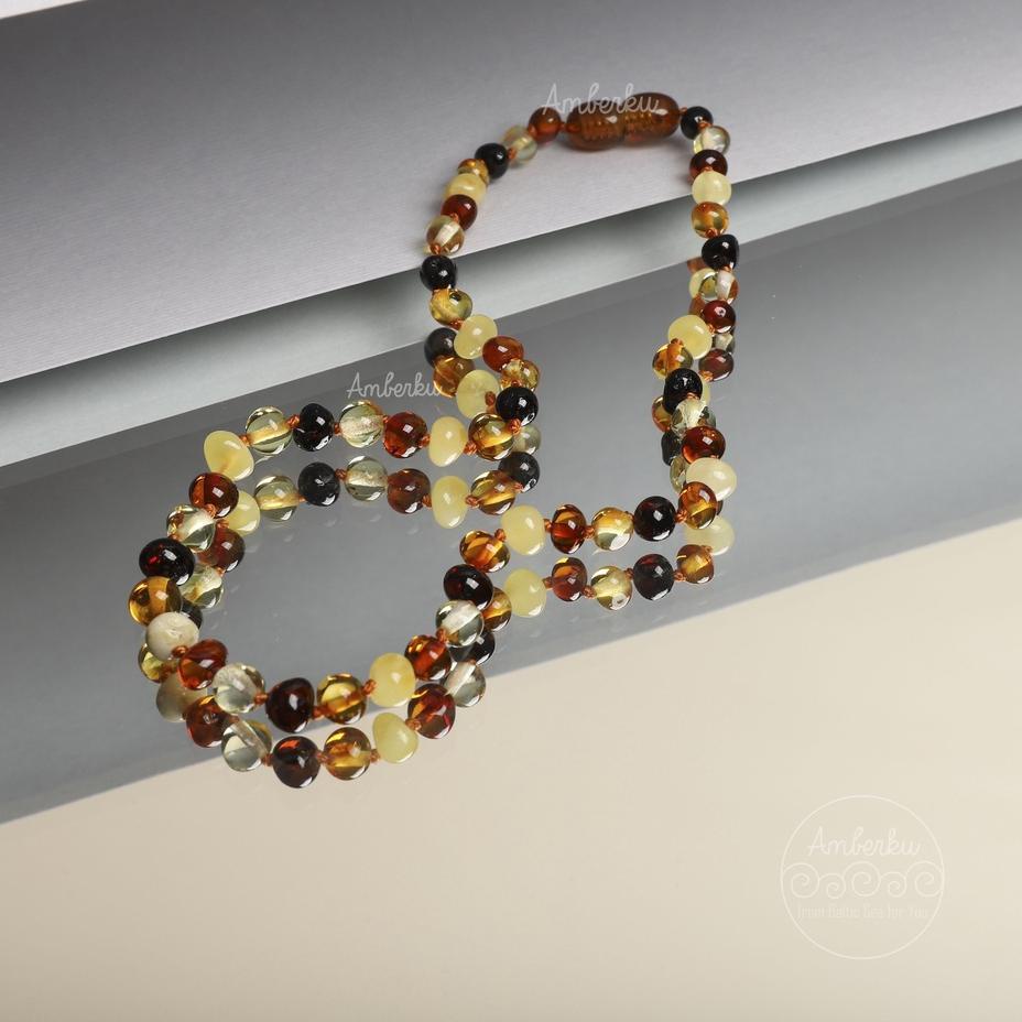 LANGSUNG ATC.. AMBERKU Set Kalung Amber Bayi Balita K11AP