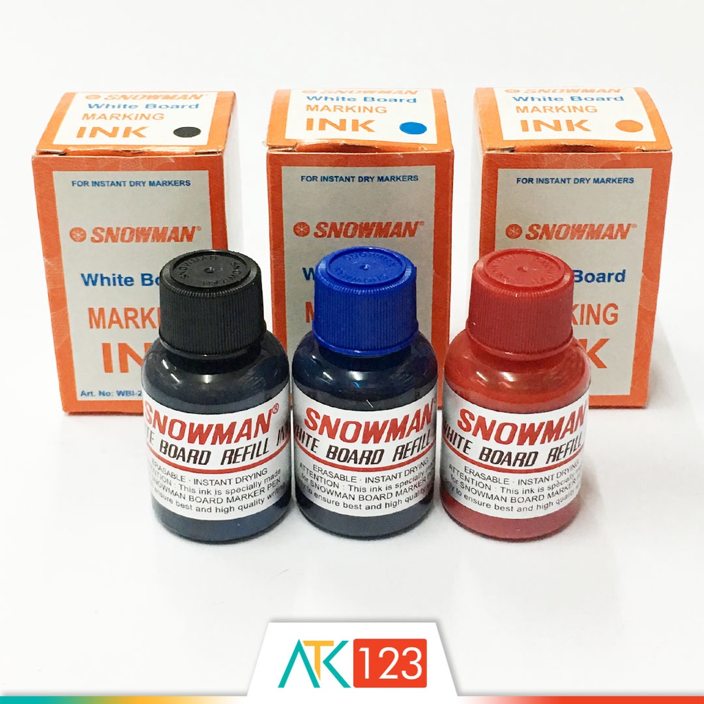 

Refill Tinta Spidol White Board Snowman WBI-20