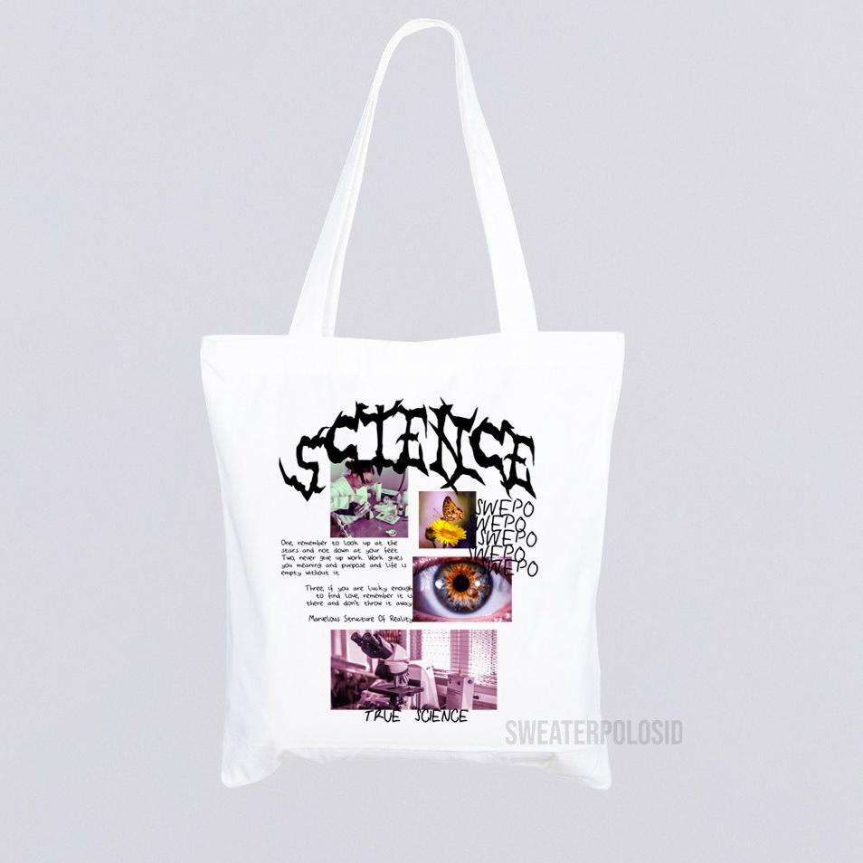 Sangat Nyaman.. SWEATERPOLOSID Tas Totebag Mastermind Series (Ada Resleting)