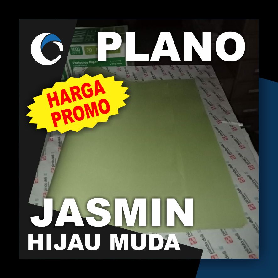 

KERTAS JASMINE HIJAU MUDA 200 GSM Uk [ PLANO ] 79 cm X 109 cm ( 5 LEMBAR )