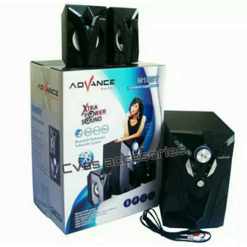 [ READY ] M 10BT ADVANCE Speaker Aktif M-10BT Bluetooth &amp; USB / Speaker Portable Bluetooth M 10BT / M8BT