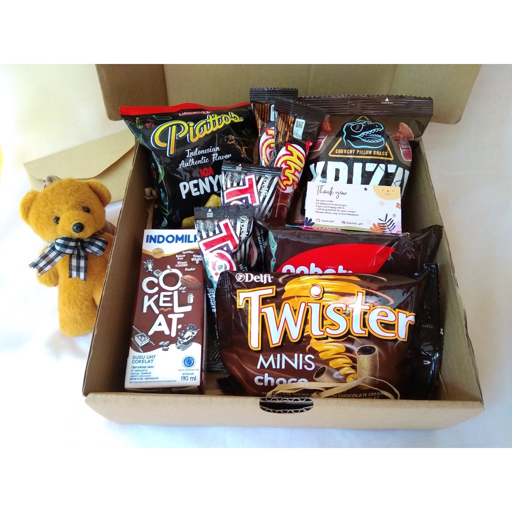

Hampers Snack Box Hampers Snack Giftbox Paket Snack Ulangtahun Hampers Snack Hampers Wisuda Gift Box