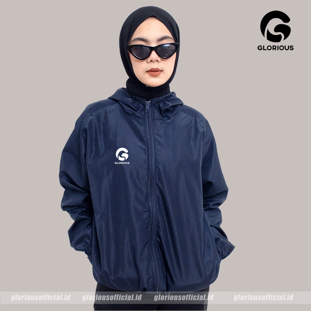 TERMURAH Jaket Parasut Olahraga, Sauna Suit, Jogging, Lari, Bersepeda, Despo, Gym Fitnes, Senam, Pria/Wanita-6