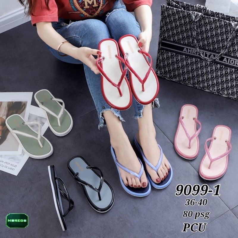 sendal cewek jepit morego full jelly