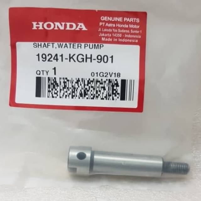 As water pump CS1 - as water pump CB150R old - As water pump CBR 150 R old K45A - Shaft water pump