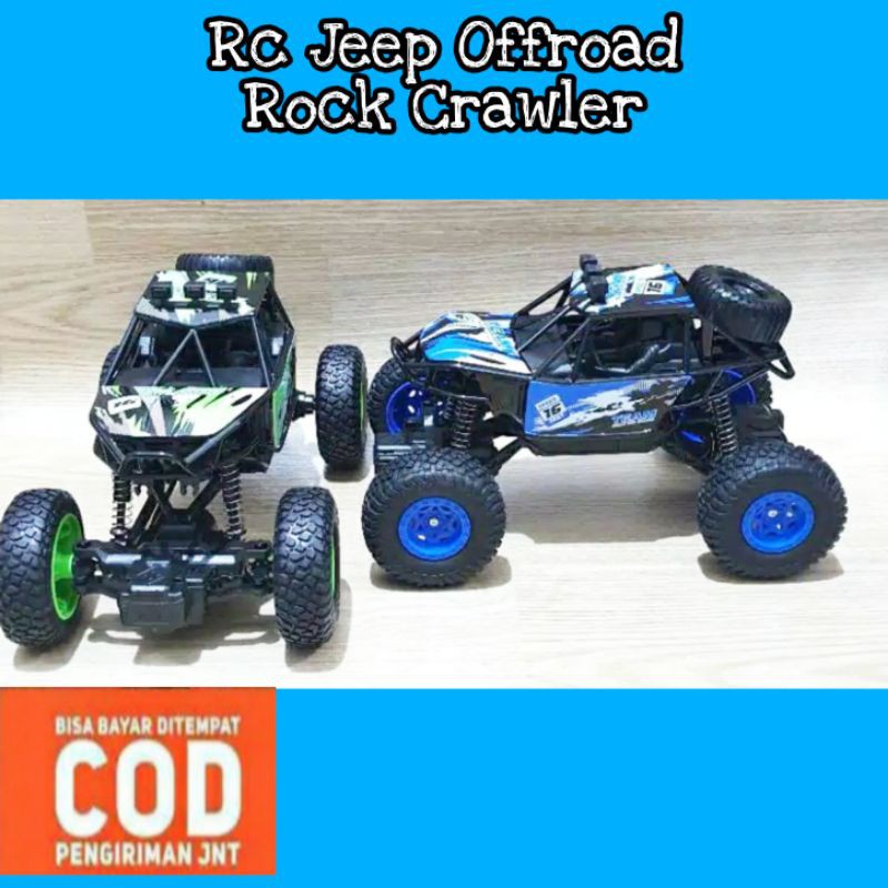 Mobil RC Jeep Offroad Rock Crawler, Rock Climber murah