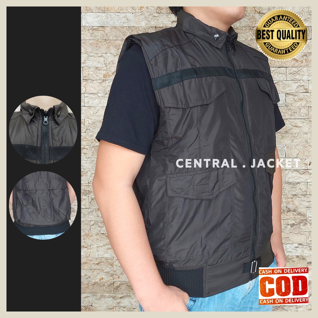 ROMPI PRIA OUTDOOR / JAKET ROMPI LAPANGAN RIB/ ROMPI MOTOR TRAVELING - CENTRAL JACKET