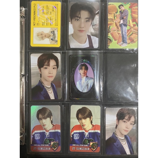 NCT PC Photocard Jaemin Sungchan Resonance Hot Sauce Past Future Yearbook ID  90s Love Trading Card