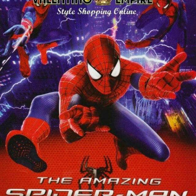 Selimut Bonita - Slimut tidur - Selimut motif Spiderman