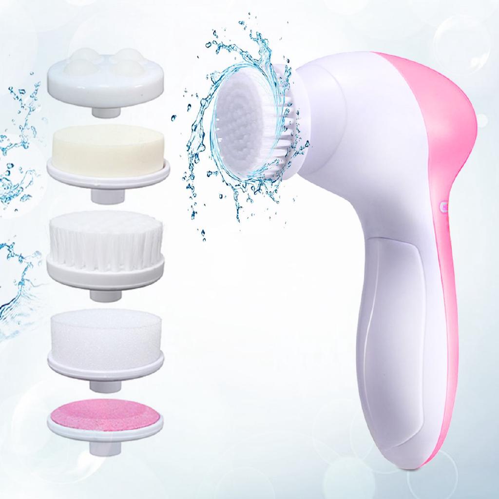 5 in 1 Multifunction Vibrate Electric Facial Cleansing