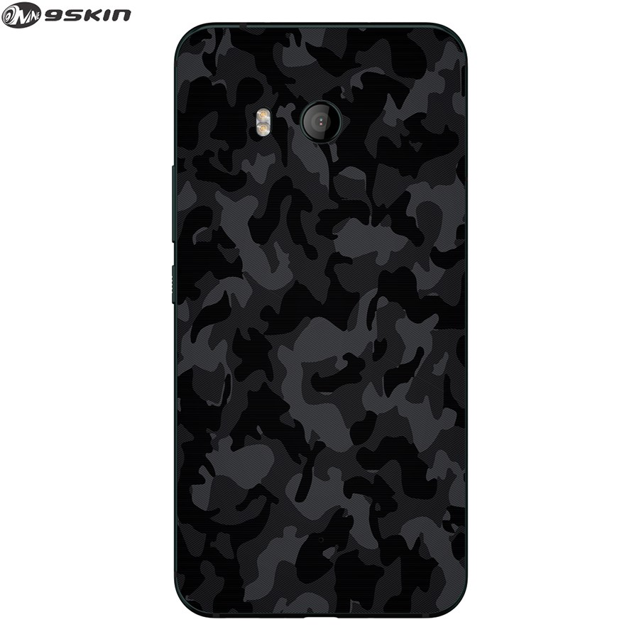 9Skin - Premium Skin Protector for HTC U11 - 3M Black Army