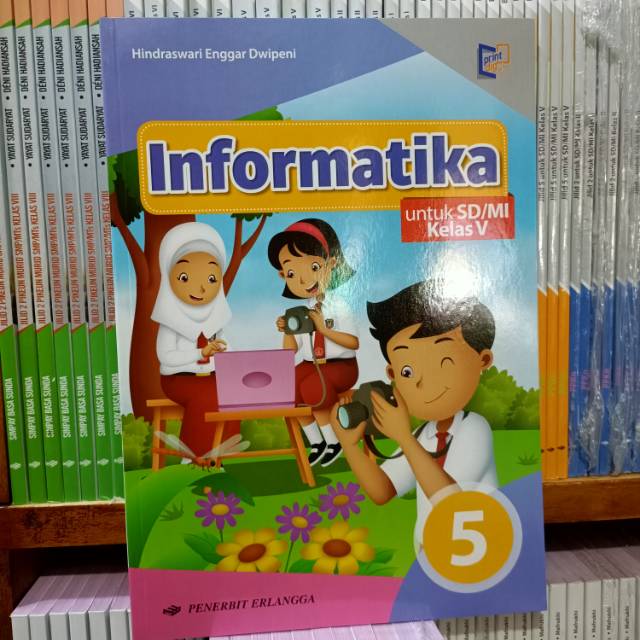 Buku Informatika Kelas 5 Buku Tik Sd Kelas 5 Erlangga Shopee Indonesia