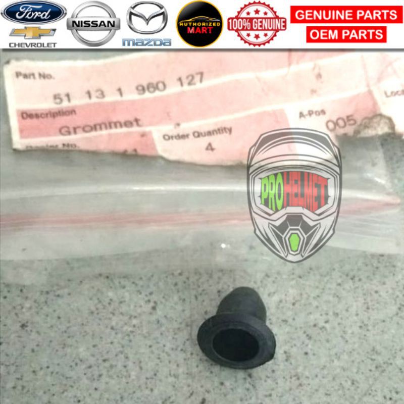 BMW Grommet Door Trim Body Side Molding Mounting Clip Rubber E36 E38 E39 E46 E52 51 13 1 960 127